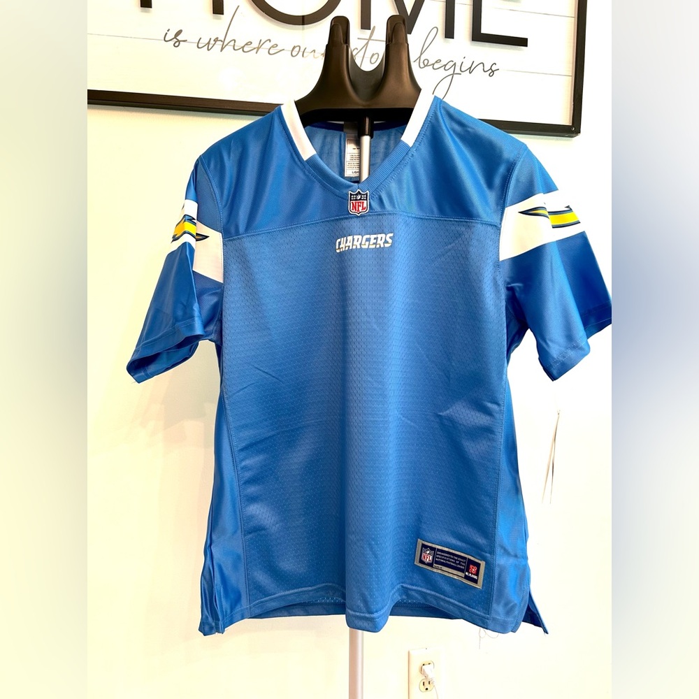NWT NFL Los Angeles Chargers Pro Line Blank Jersey Blank Women's